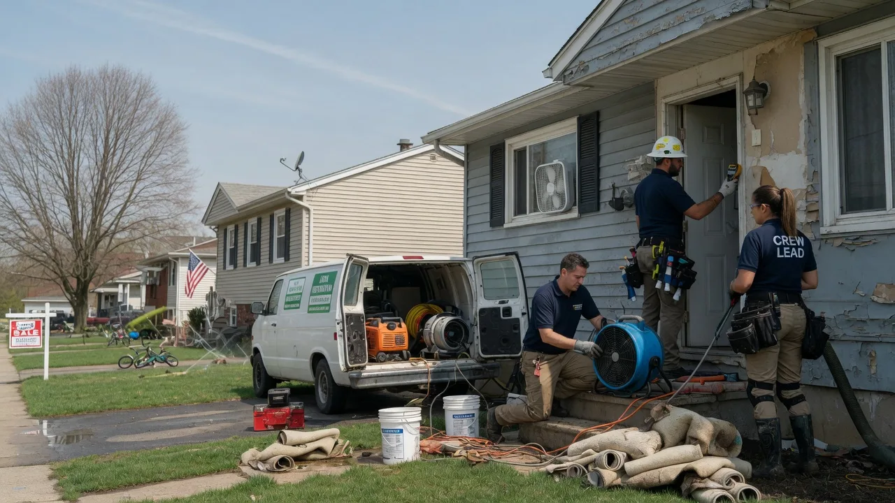 Flood Cleanup in Tilton, IL near me